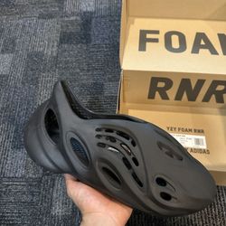 adidas Yeezy Foam RNR Onyx Size：14