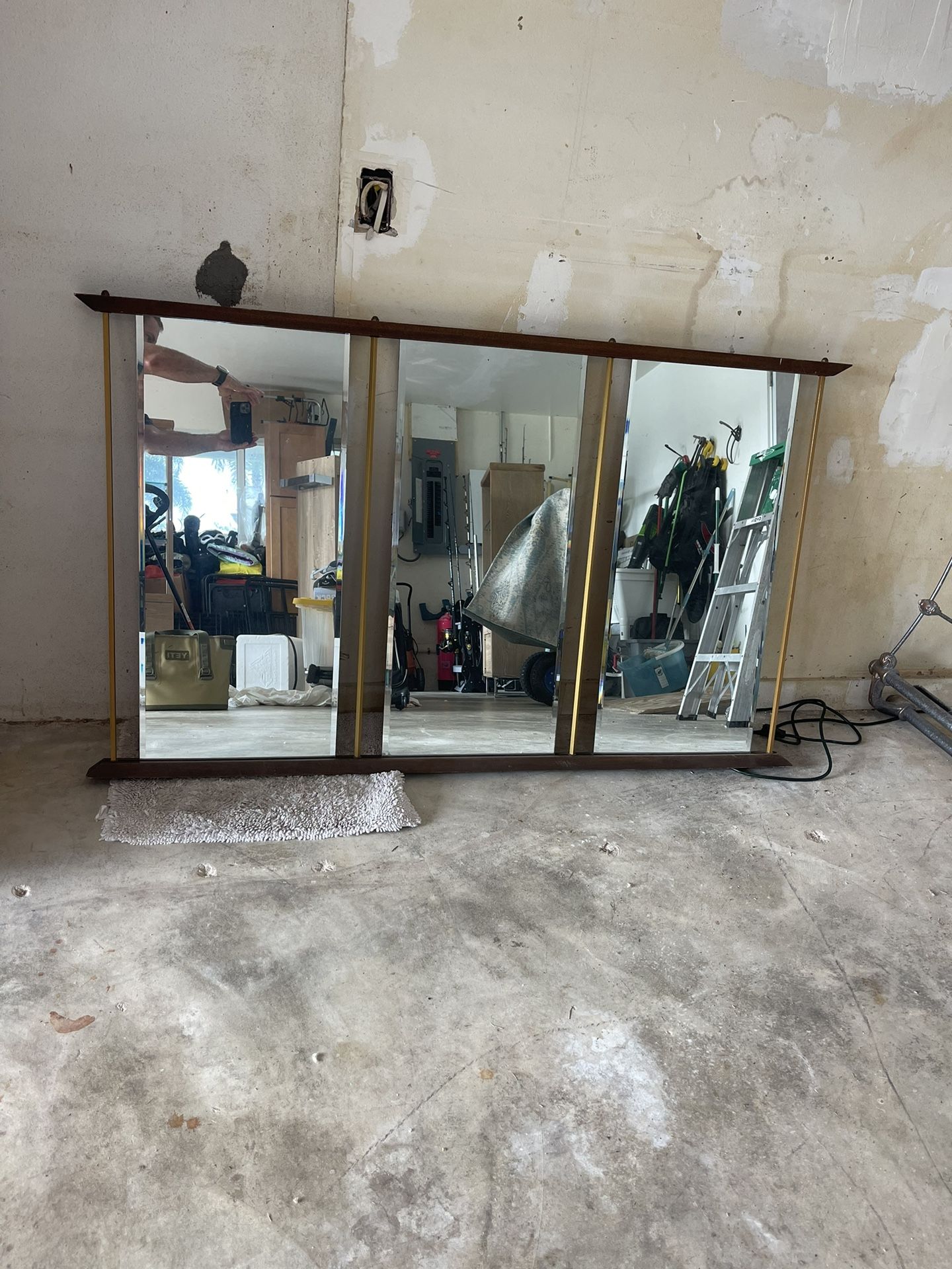 Antique Large Mirror