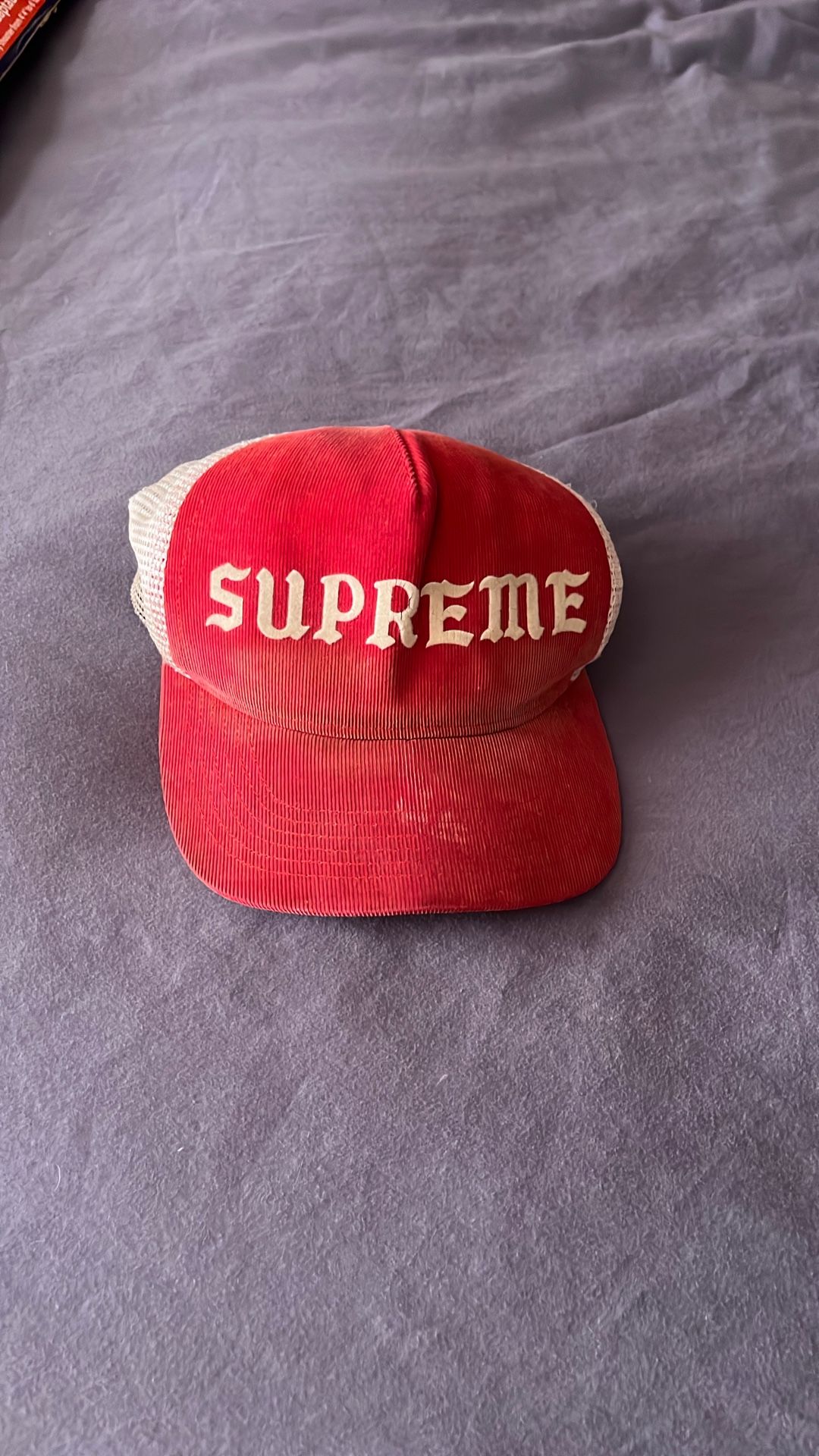 Supreme Trucker Cap Corduroy 