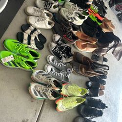 Lot Of Used/ New Shoes 