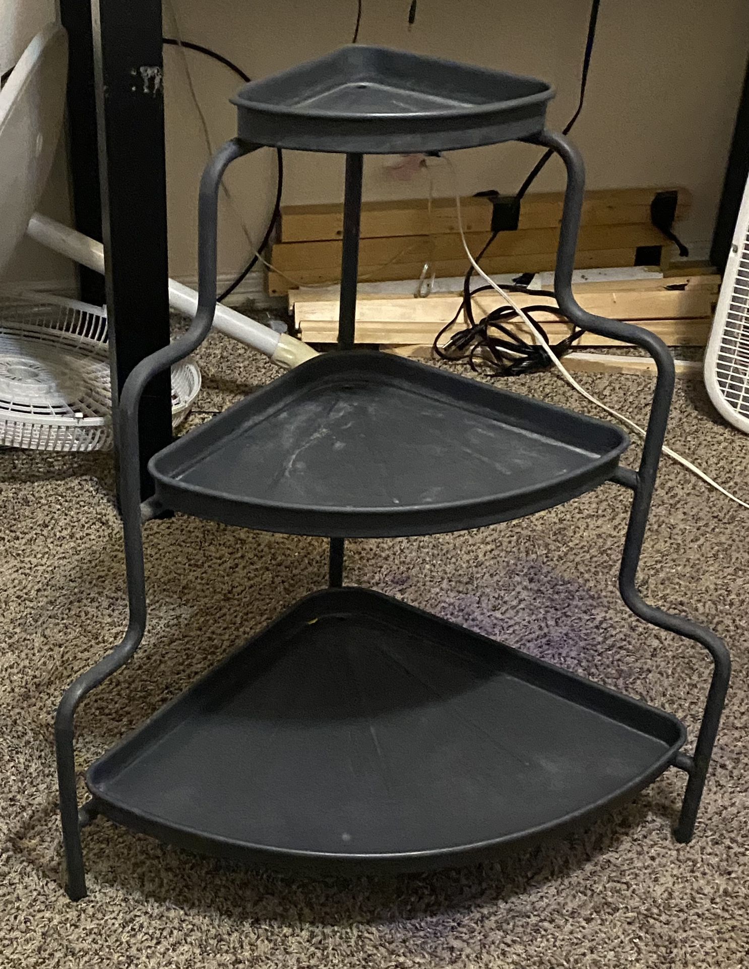 Ikea SOCKER Plant stand, indoor/outdoor, Black (contact info removed).66