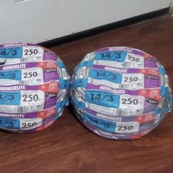 Mc Armorlite Clable 14/3 ,,,250 Ft 175 Dls.for Each One 