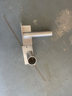 2 Boat Lift Guide Post Bracket with Drain Hole - 6061 Aluminum 