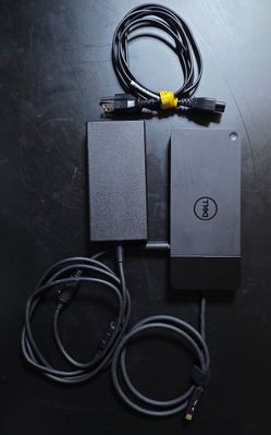 Dell WD19TB Thunderbolt 3 Dock + 180W Charger