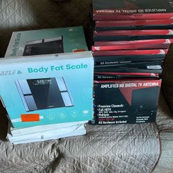 TV Antenna And Scale