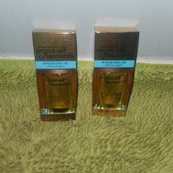 2 Ogx 3.3oz Renewing Argan Oil Of Morocco All Hair Types