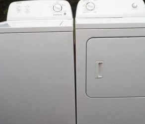 Washer And Dryer
