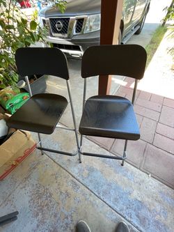 IKEA Two foldable bar chairs