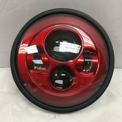 7″ DAYMAKER Kawasaki Vulcan Nomad 800 Replacement Red HID LED Light Bulb Headlight Motorcycle