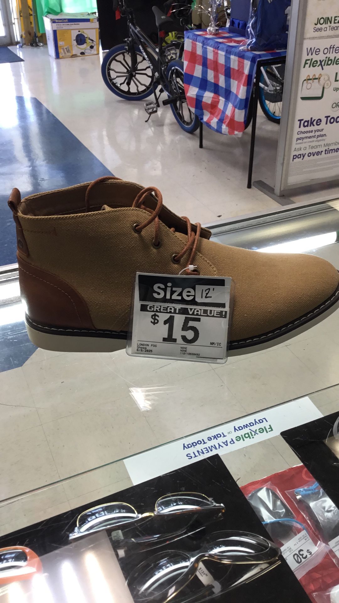 $15. London Fog, Shoes.