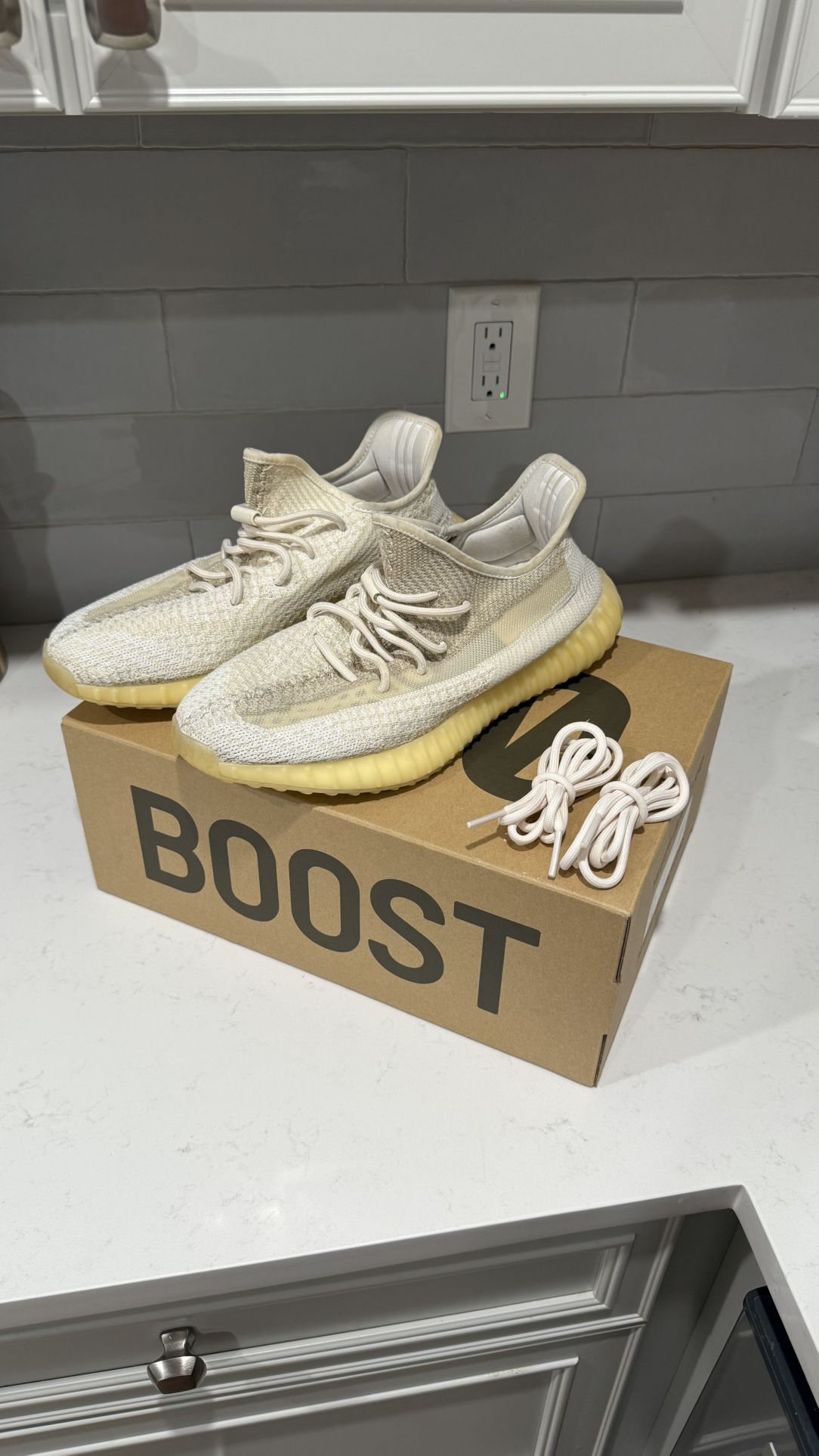 Yeezy Boost 350 V2 Natural - Size 12