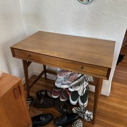 West Elm Mid Century Mini Desk - Acorn
