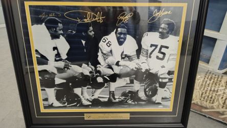 Pittsburgh Steelers Autographed Defensive line