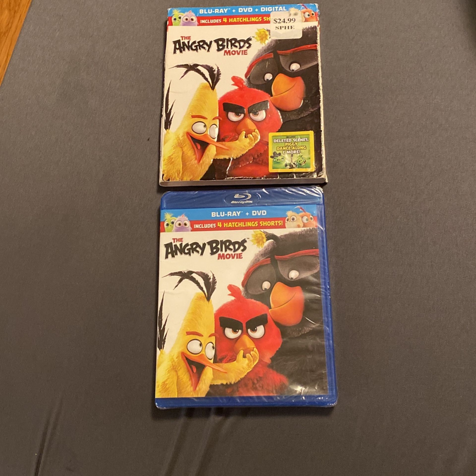 Angry Birds, The Movie Blu-Ray Dvd And Digital Copy