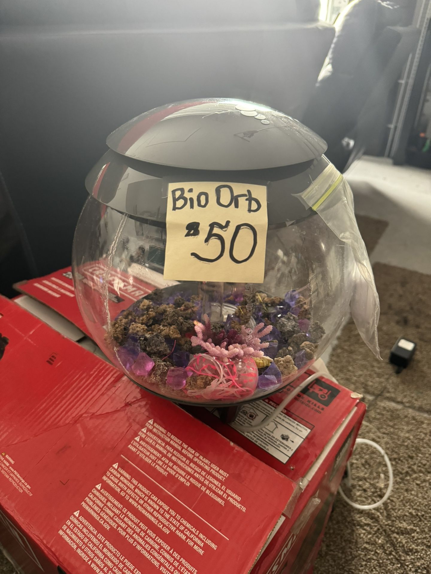 Bio Orb Aquarium With Decor 