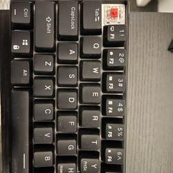 Royal Kludge Rk61 W Red Switches Keyboard