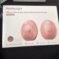 Mom Cozy Warm Massage Breast Pump NEW