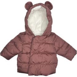 Old Navy hooded Baby Puffer Jacket  0-3m