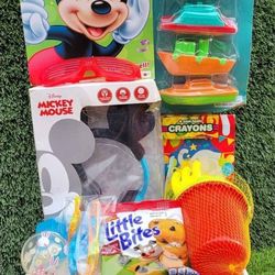 Mickey Mouse Birthday Boy Gift Basket ( FREE Delivery Available) 🛻🔥