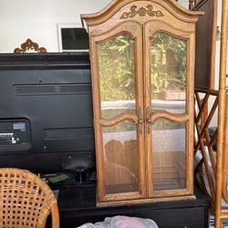 Antique Solid Wood Cabinet