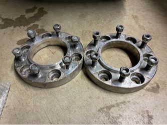 Pair Toyota wheel spacers 1” bolt on