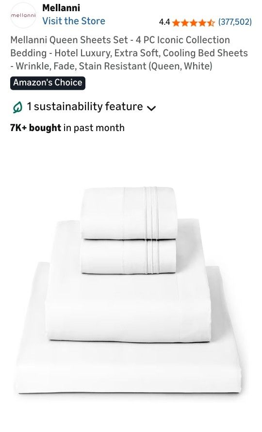 NEW Unopened QUEEN SIZE BEDSHEET SET