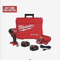 Impact Drive Kit With 2 Bateríes  Charge Hart