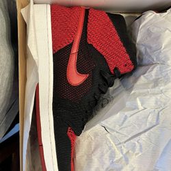 Jordan 1 Bred Flyknit Size 11