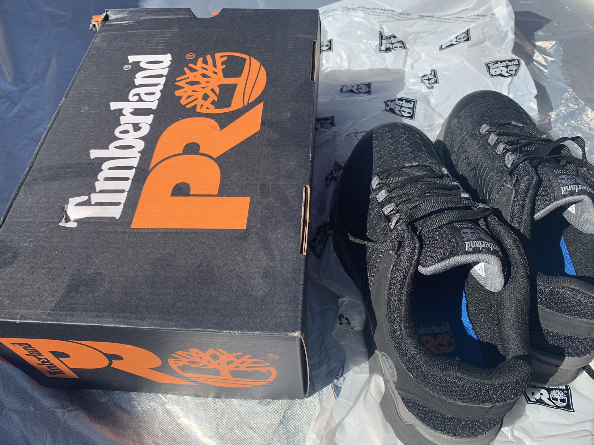 Woman’s TIMBERLAND PRO® POWERTRAIN SPORT ALLOY TOE WORK SNEAKER $99.95