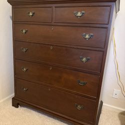 Antique 6 Drawer Dresser