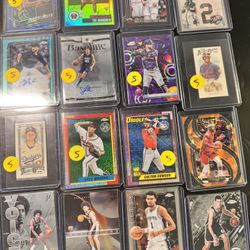 Sports Cards Mix Dm For Prices No Trades