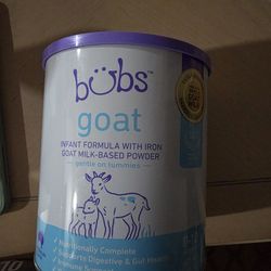 Bubs Goat Milk New Unopened 