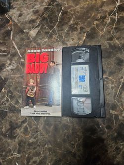 Adam Sandler Big Daddy (1999) VHS Tape