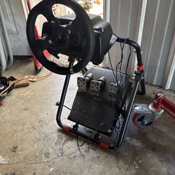 Logitech steering wheel/pedals