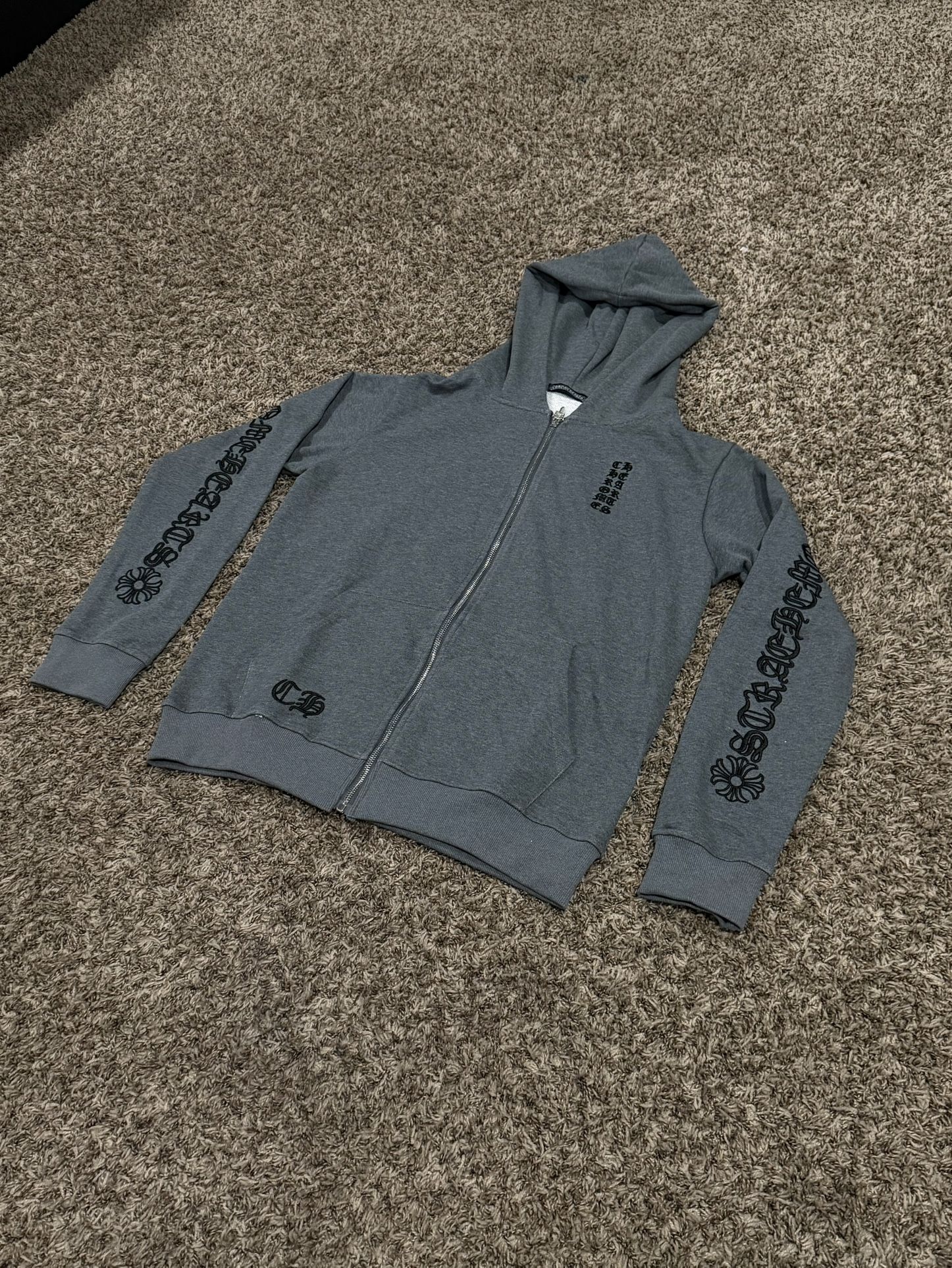 Chrome Heart Zip-Up