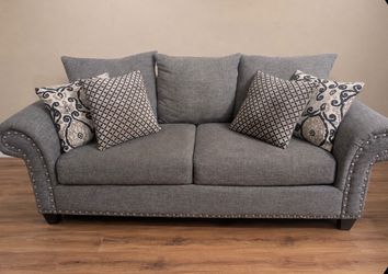 Couch, loveseat, chair and ottoman