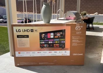MV 65” Lg smart 4k led Uhd tv