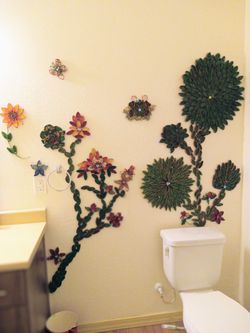 Toilet Paper Roll Wall Art
