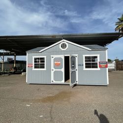SAVE NOW! 12x20 Gable Shed — Spacious, Durable, and Ready to Deliver!