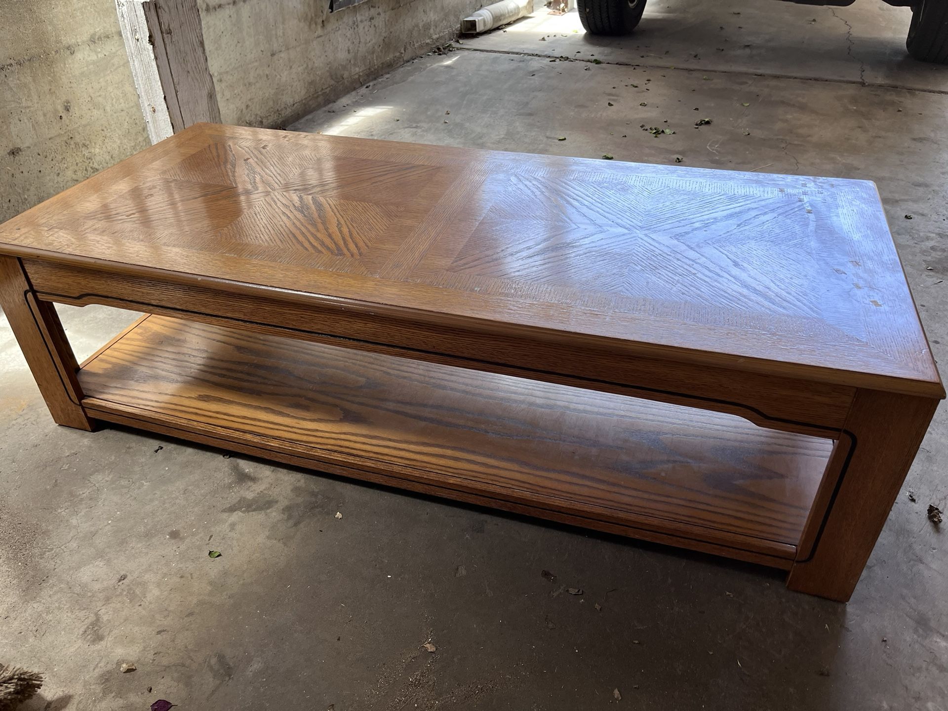 Oak Coffee Table