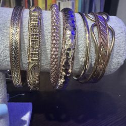 Gold-toned Bracelets 