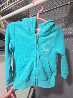Juicy Couture Baby Velour Zip-Up Hoodie 12M