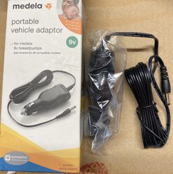 Médela pump car adapter