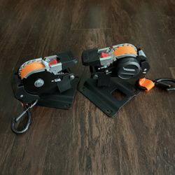 Heavy-Duty Retractable Tie-Down Anchors (Pair) 