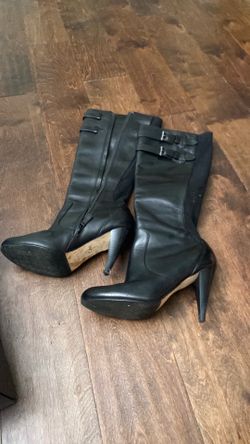 Cole Hann Air Jalisa Tall Black Boots