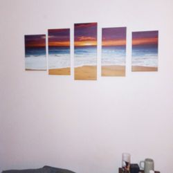 Wall Decor!!! Awesome For Chill Bedroom/living Room... The Beach Oceann Also Third Eye Sloth Tapestry