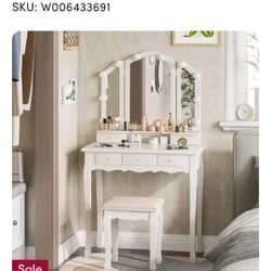 Small White Vanity