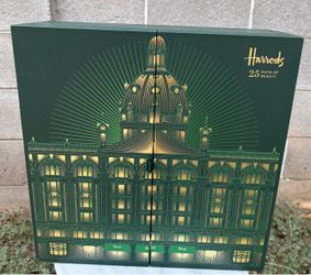 Vintage Harrods 25 Drawer Beauty Advent Calendar Empty Gift Box Makeup Storage