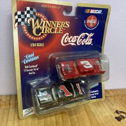 Dale Earnhardt, Coca-Cola 1/64 Scale NASCAR, 1957 Chevy Bel Air Hard Top 