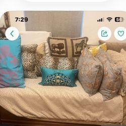 Solid Wood Sleigh Bed